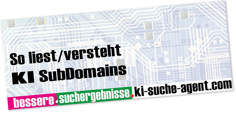 subdomains unterstützen die KI-suche