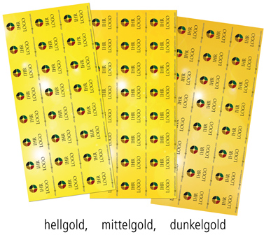 goldfarbe drucken